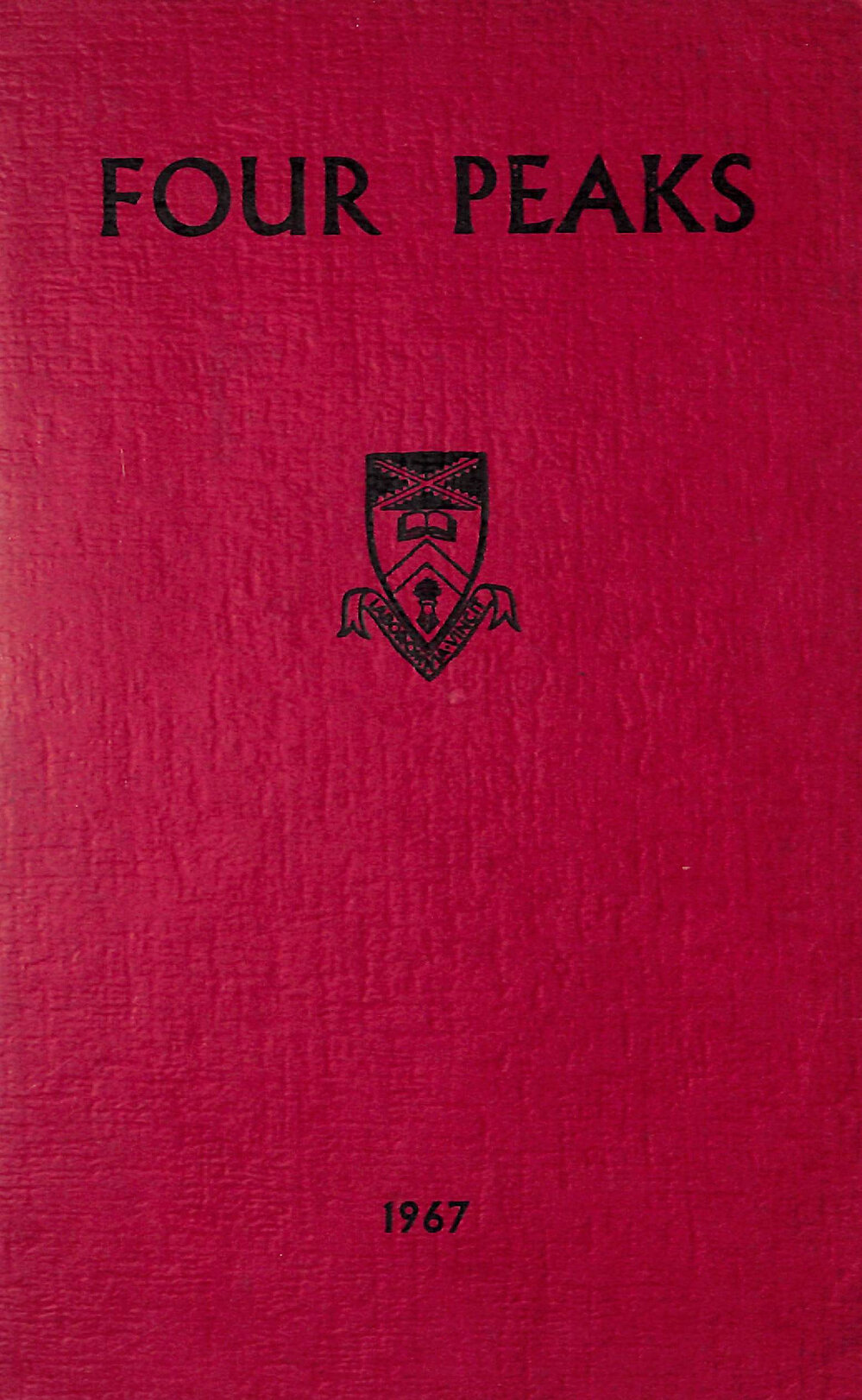 Geraldine High School magazine 1967