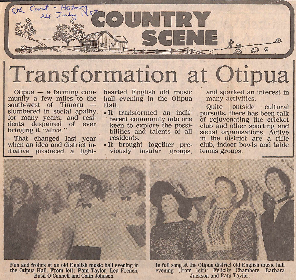 Country Scene: Transformation at Otipua
