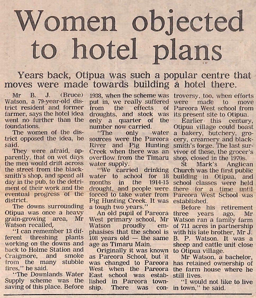 Women objected to hotel plans