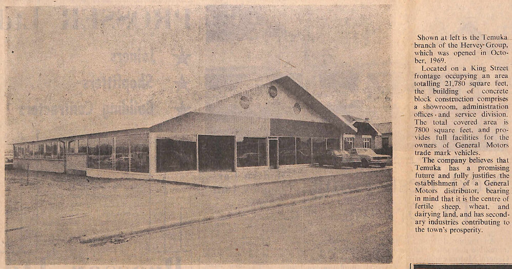 The Temuka branch of the Hervey Group