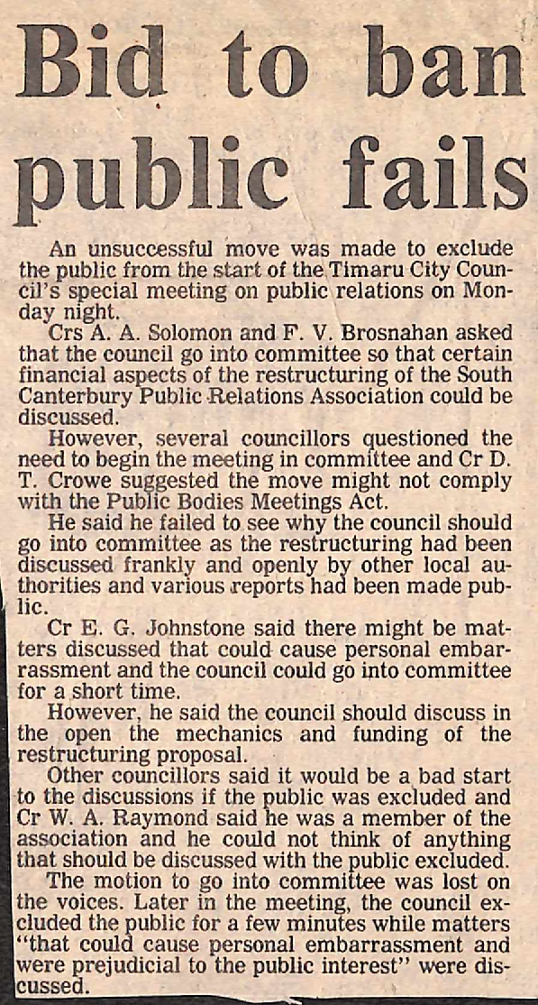 Bid to ban public fails