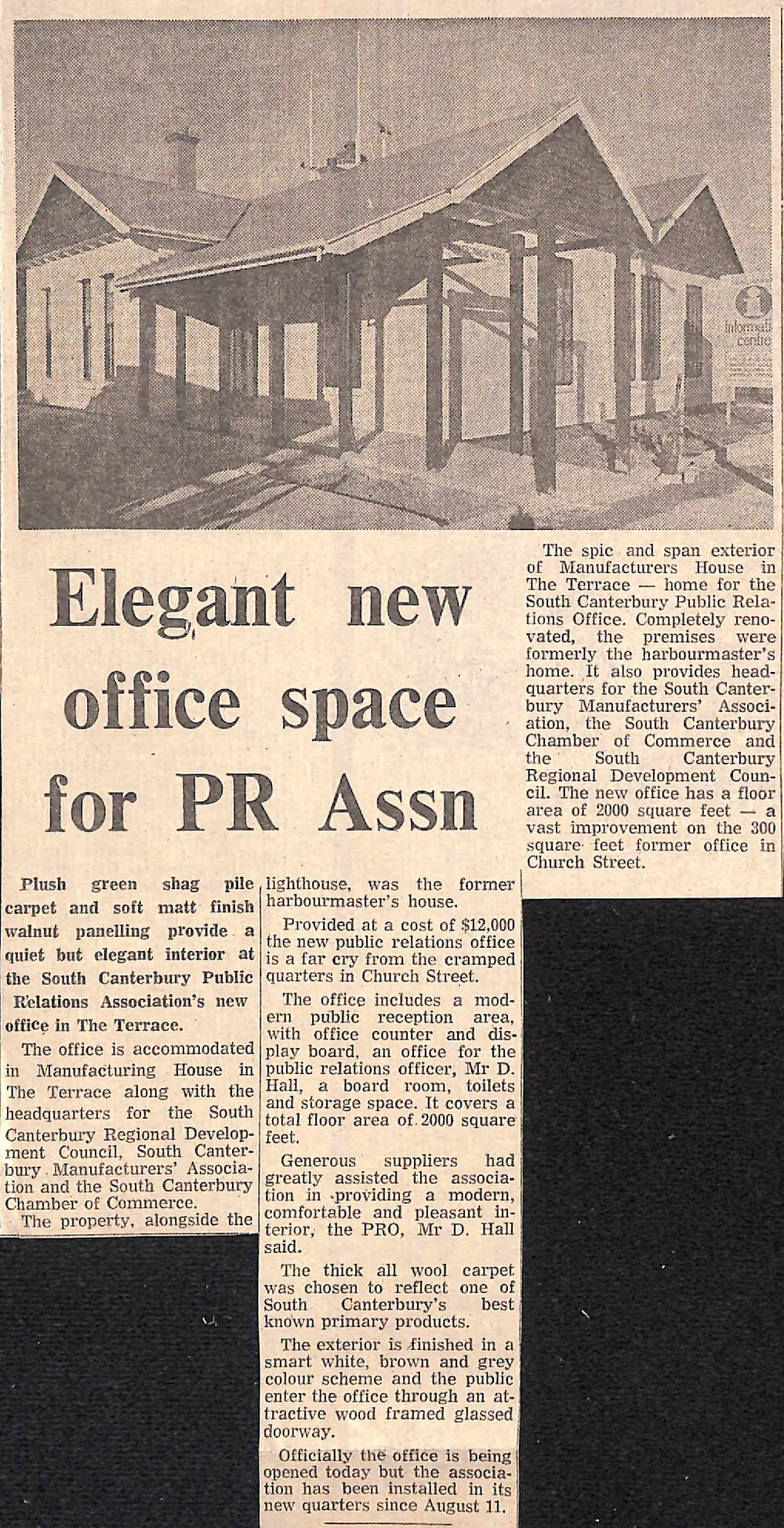 Elegant new office space for PR Assn