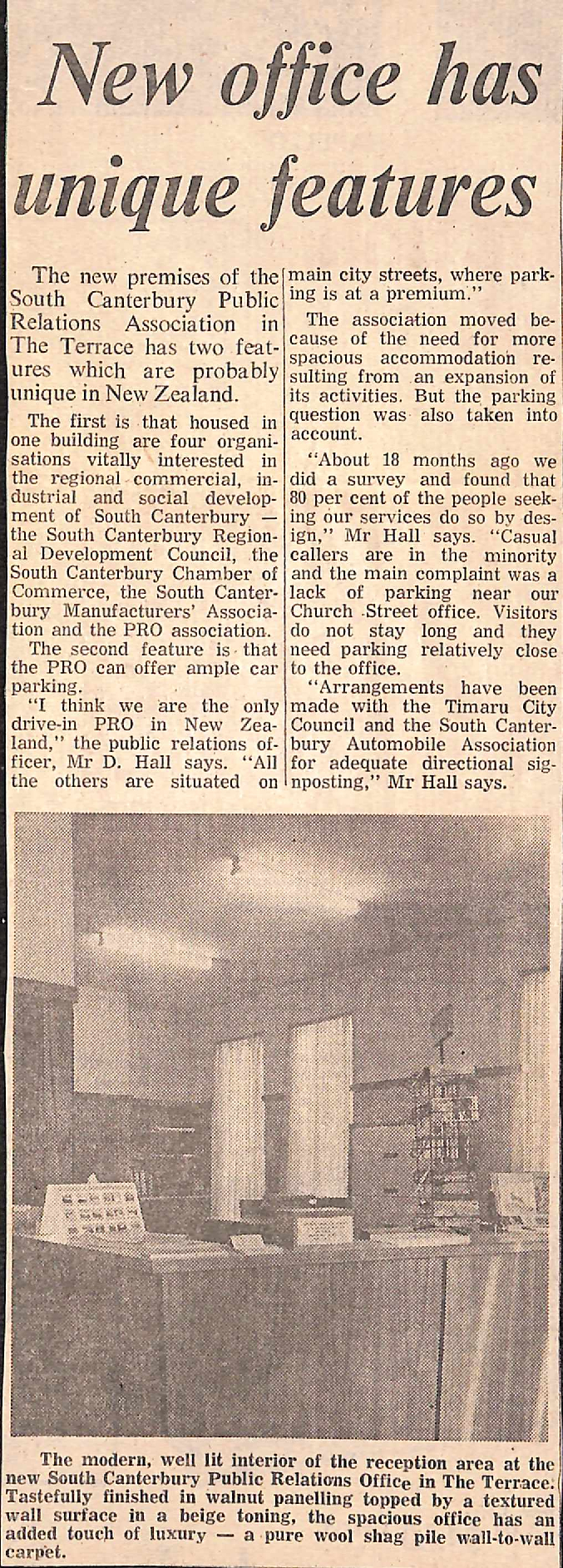 New office has unique features