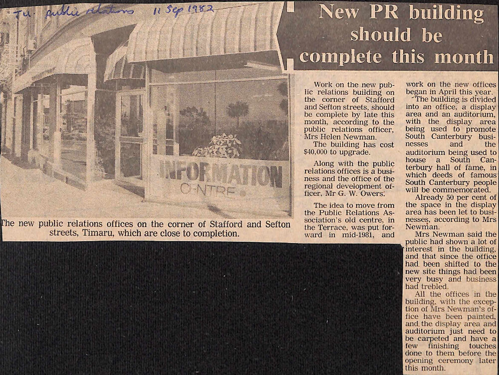 New PR building should be complete this month