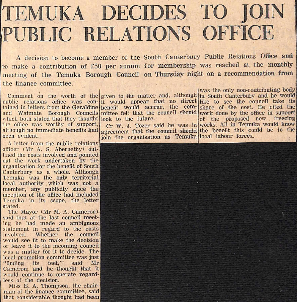 Temuka Decides To Join Public Relations Office