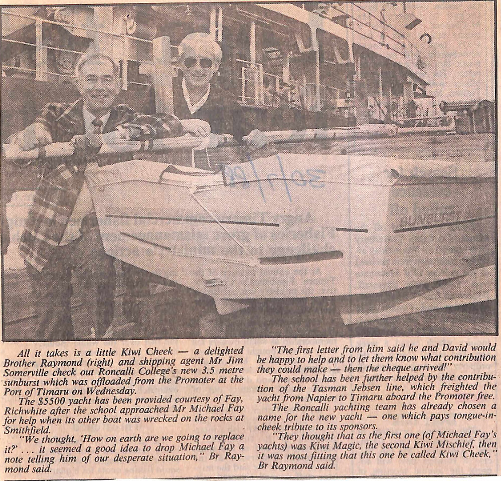 All it takes is a little Kiwi Cheek