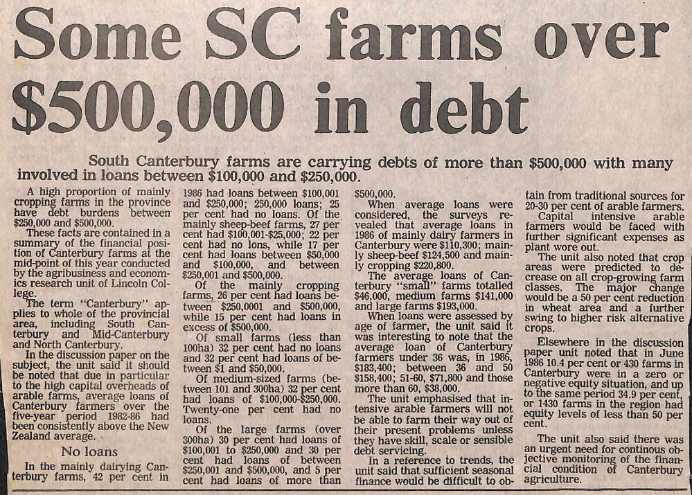 Some SC farms over $500,000 in debt