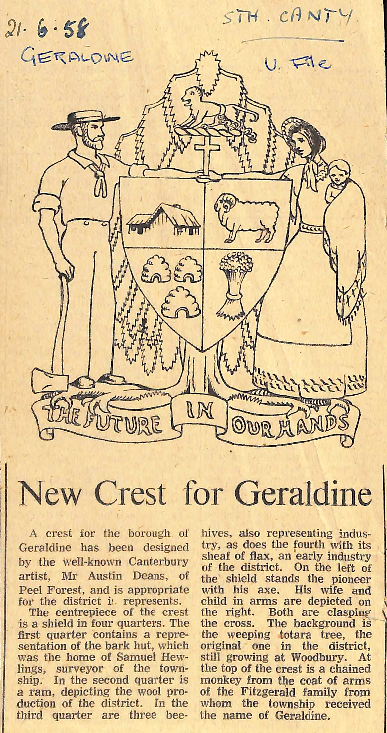 New Crest for Geraldine