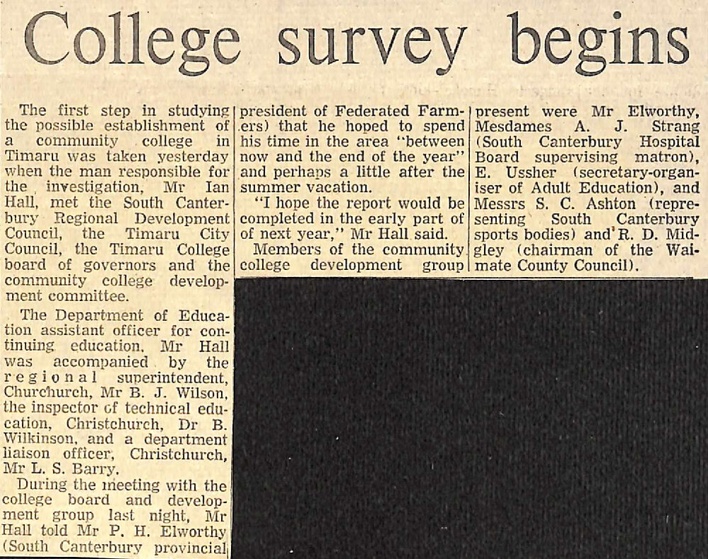 College survey begins