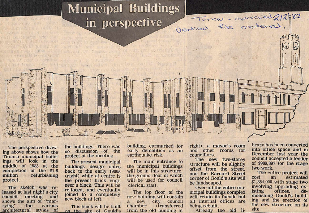 Municipal Buildings in perspective