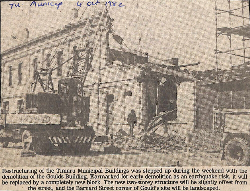 Restructuring of the Timaru Municipal Buildings