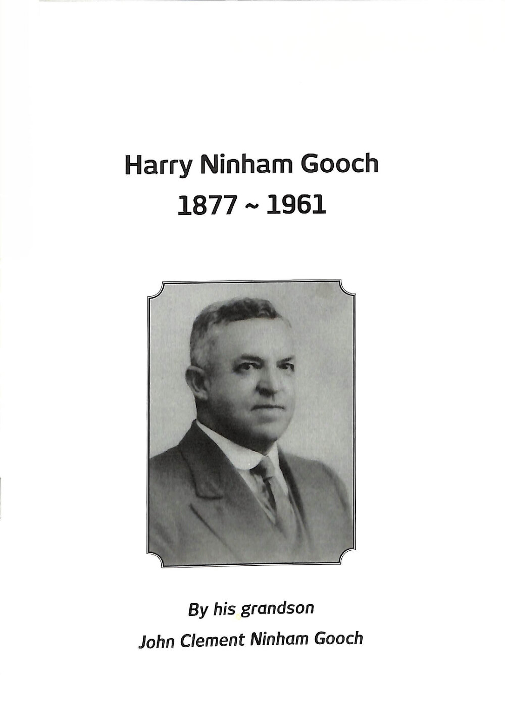 Harry Ninham Gooch, 1877-1961