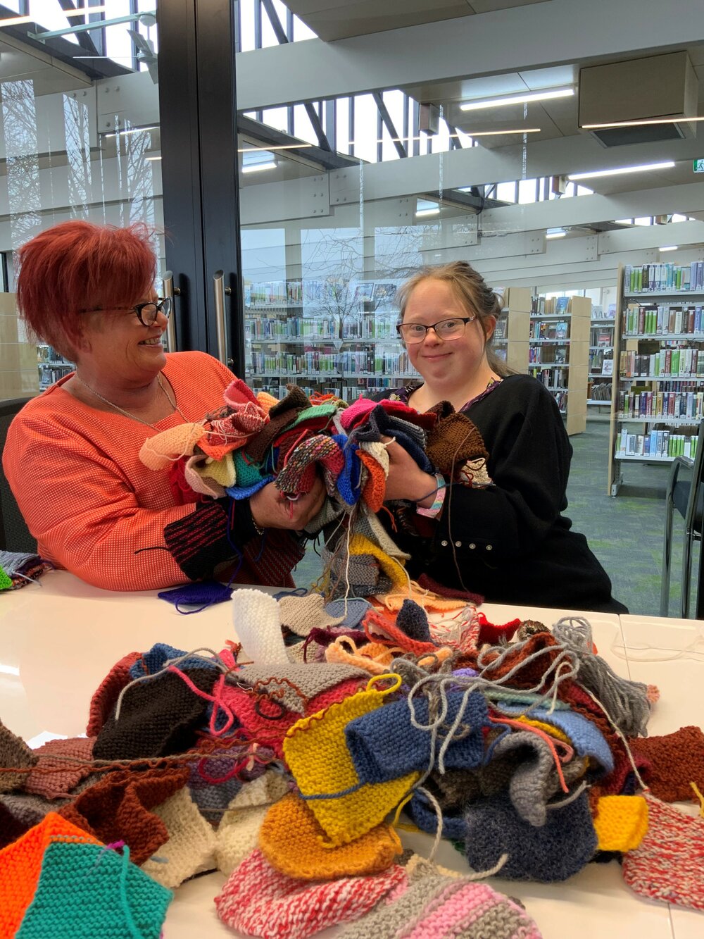 Sorting peggy squares