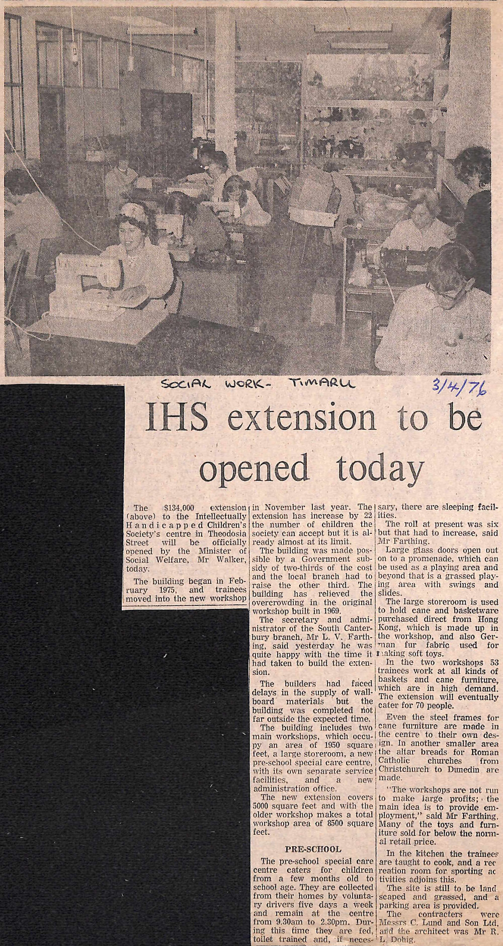 IHS extension to be opened today