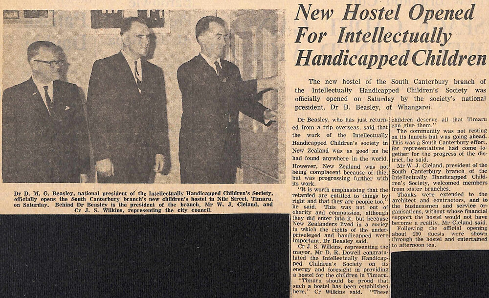 New Hostel Opened For Intellectually Handicapped Children