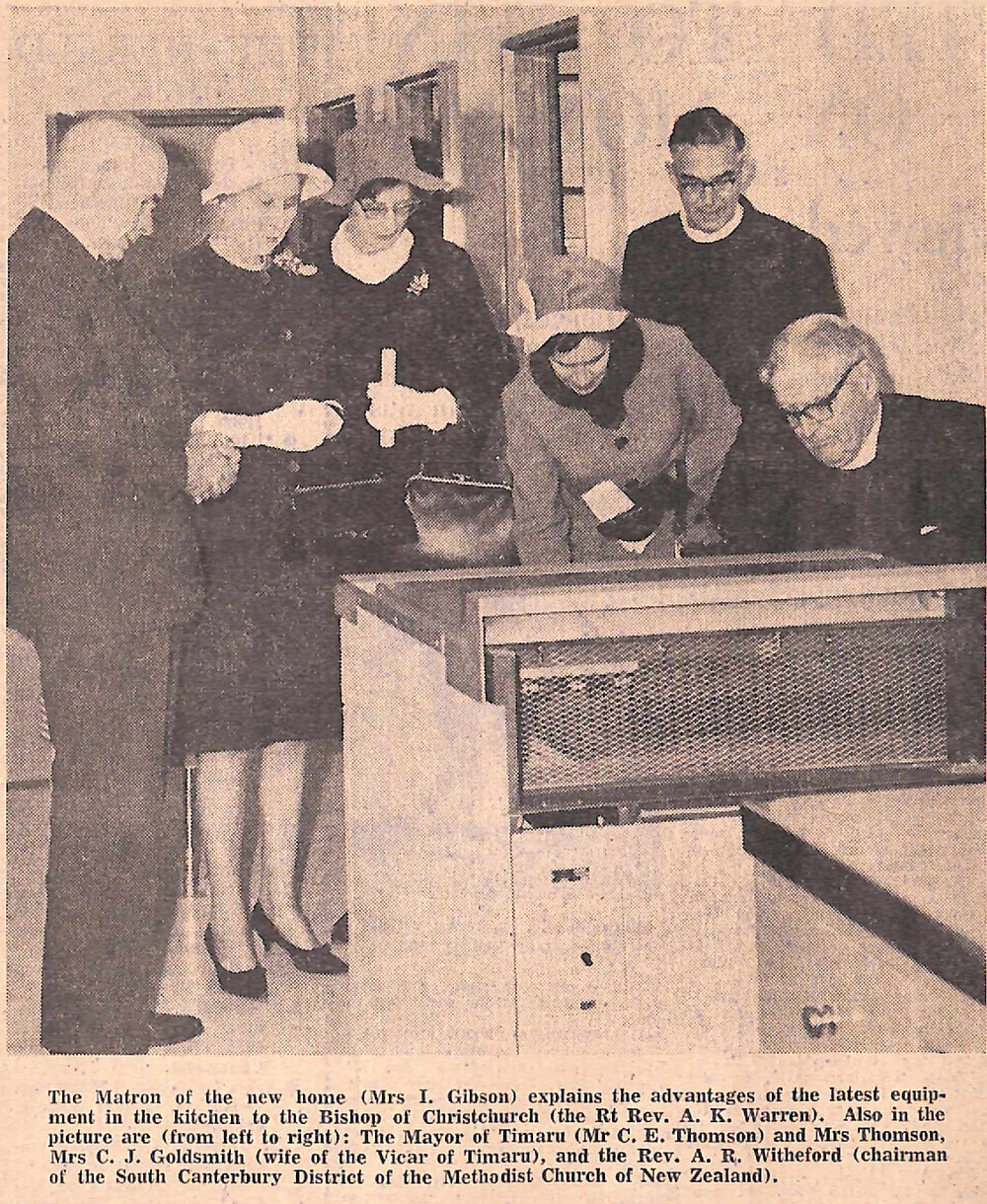 Minister Declares Open Churches' Home For Aged