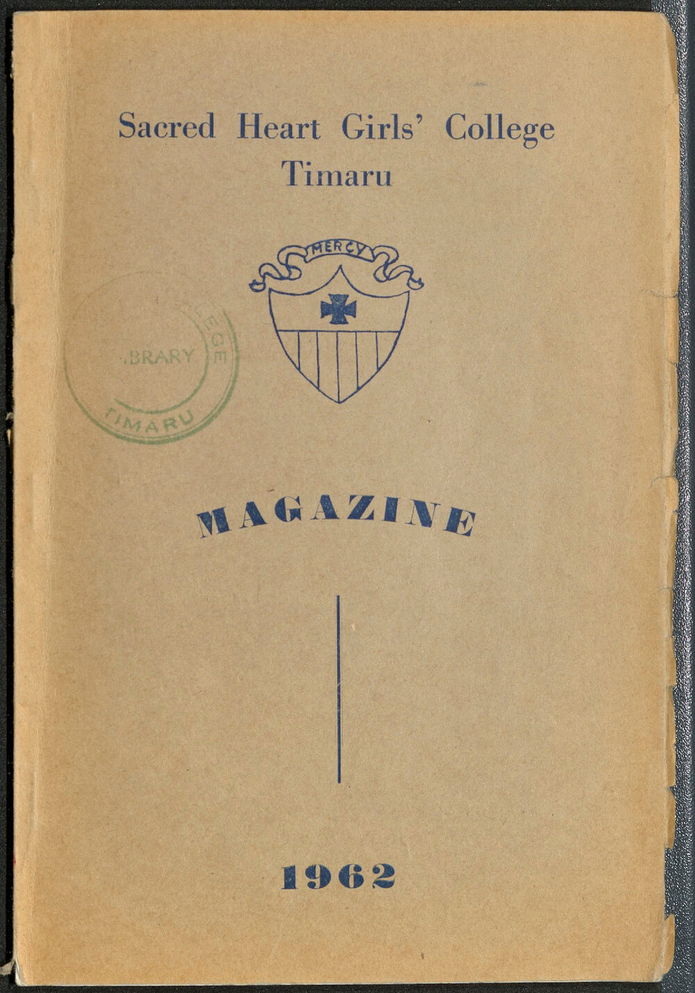 Sacred Heart Girls' College: magazine 1962