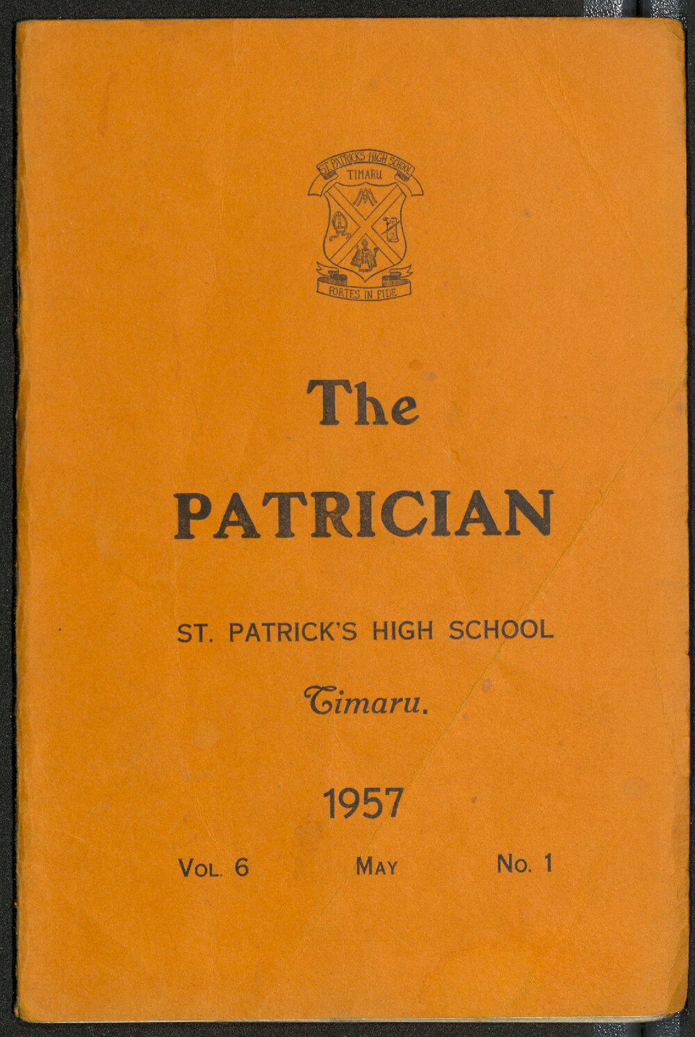 The Patrician: St Patrick's High School Timaru 1957 Vol. 6 No.1