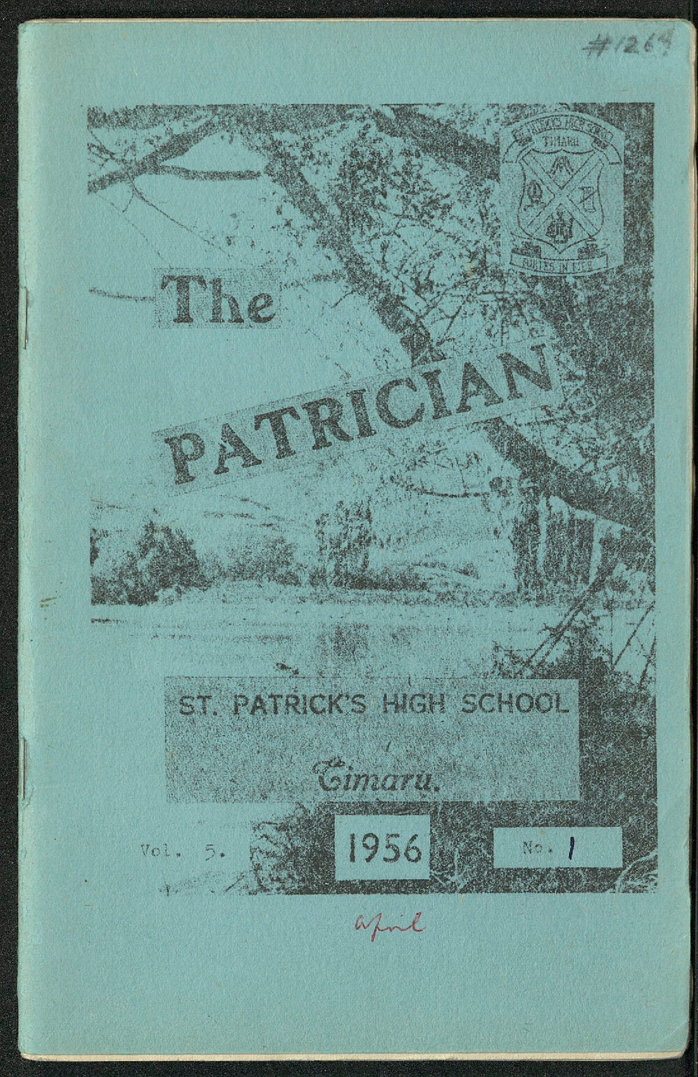 The Patrician: St Patrick's High School Timaru 1956 No.1