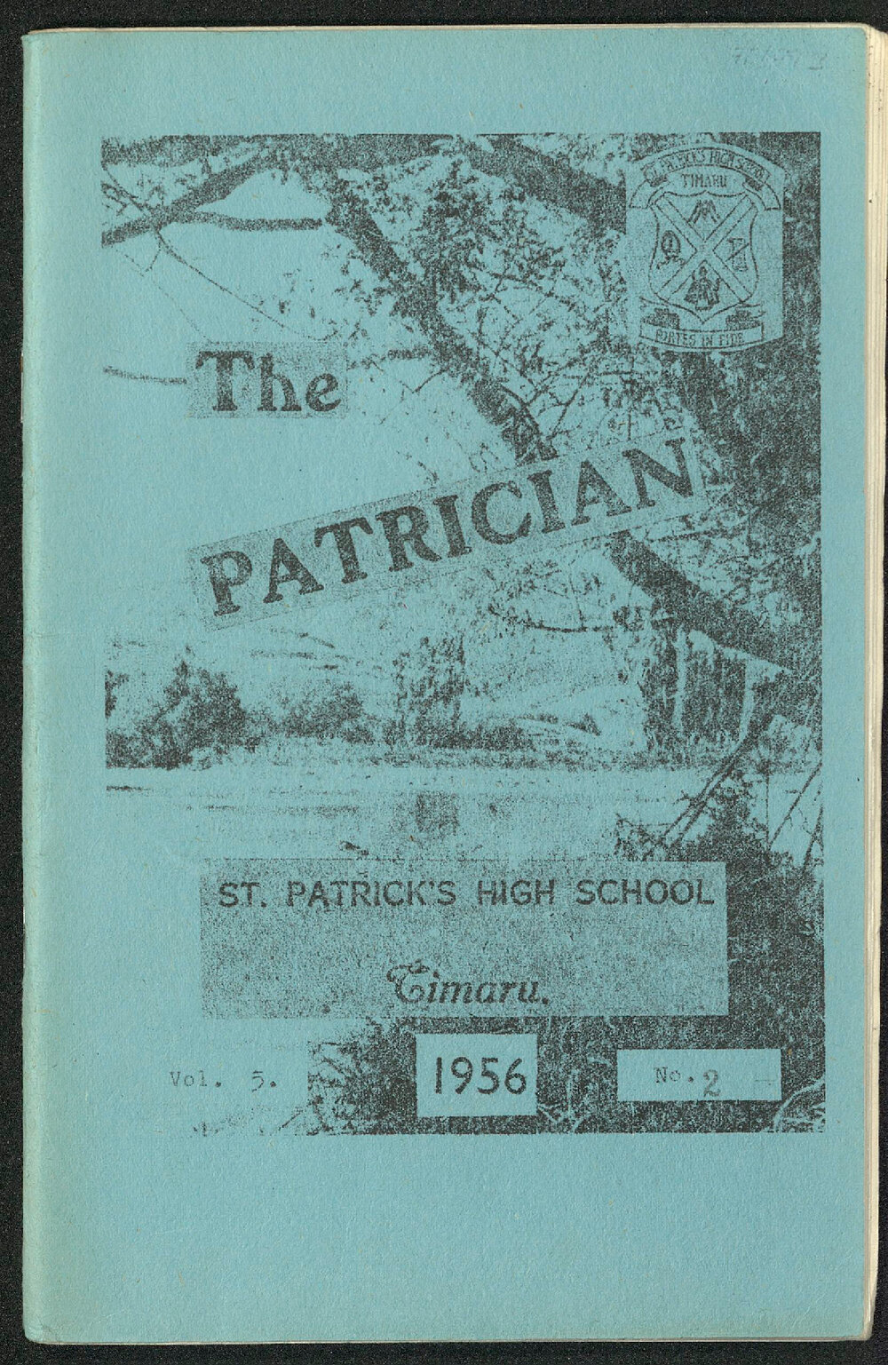 The Patrician: St Patrick's High School Timaru 1956 No.2