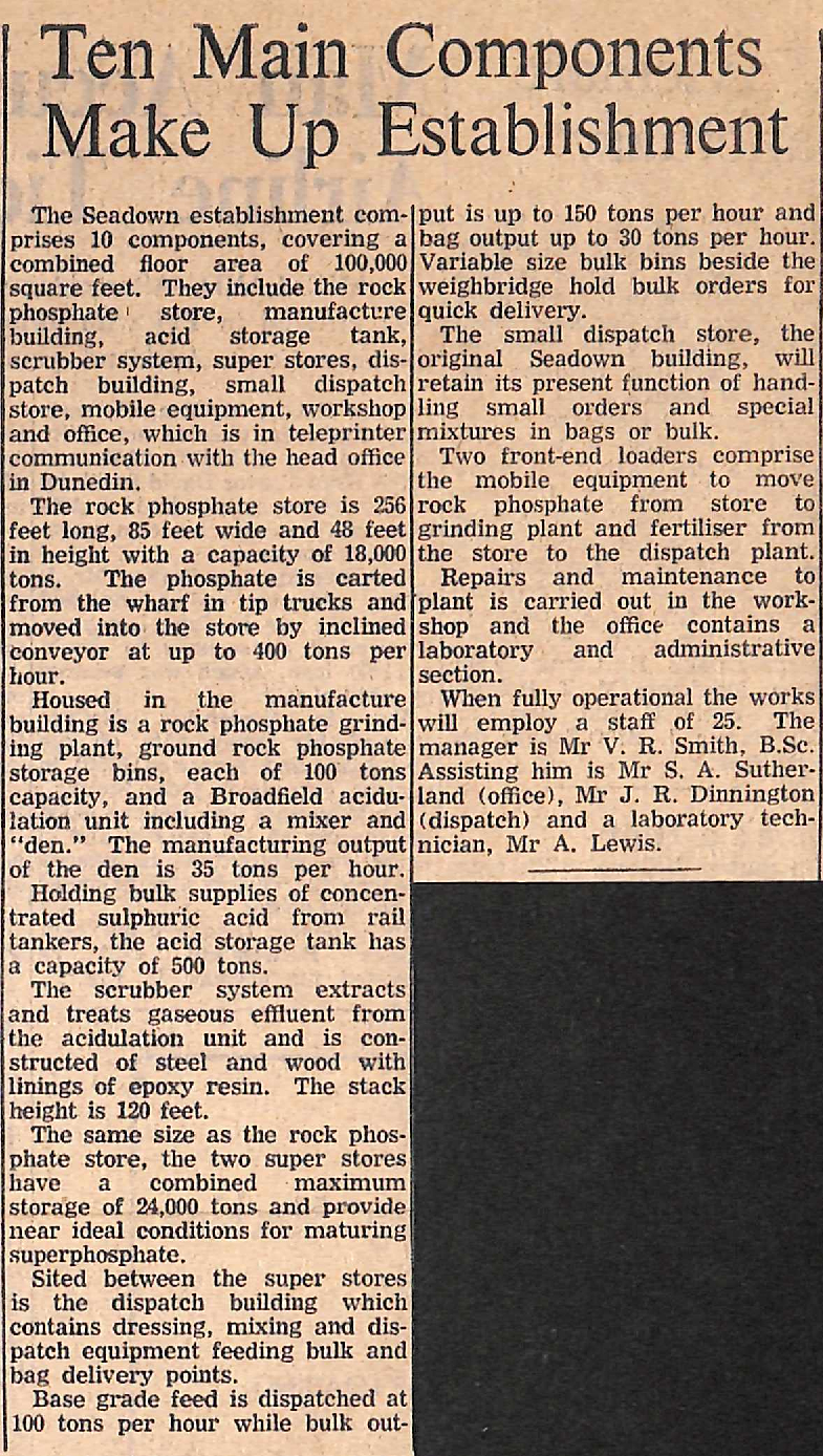 Ten Main Components Make Up Establishment