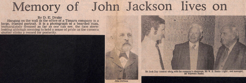 Memory of John Jackson lives on