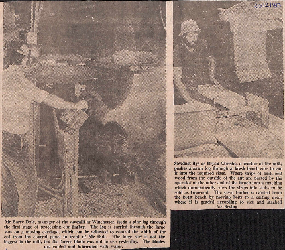 Winchester sawmill supplies wide market