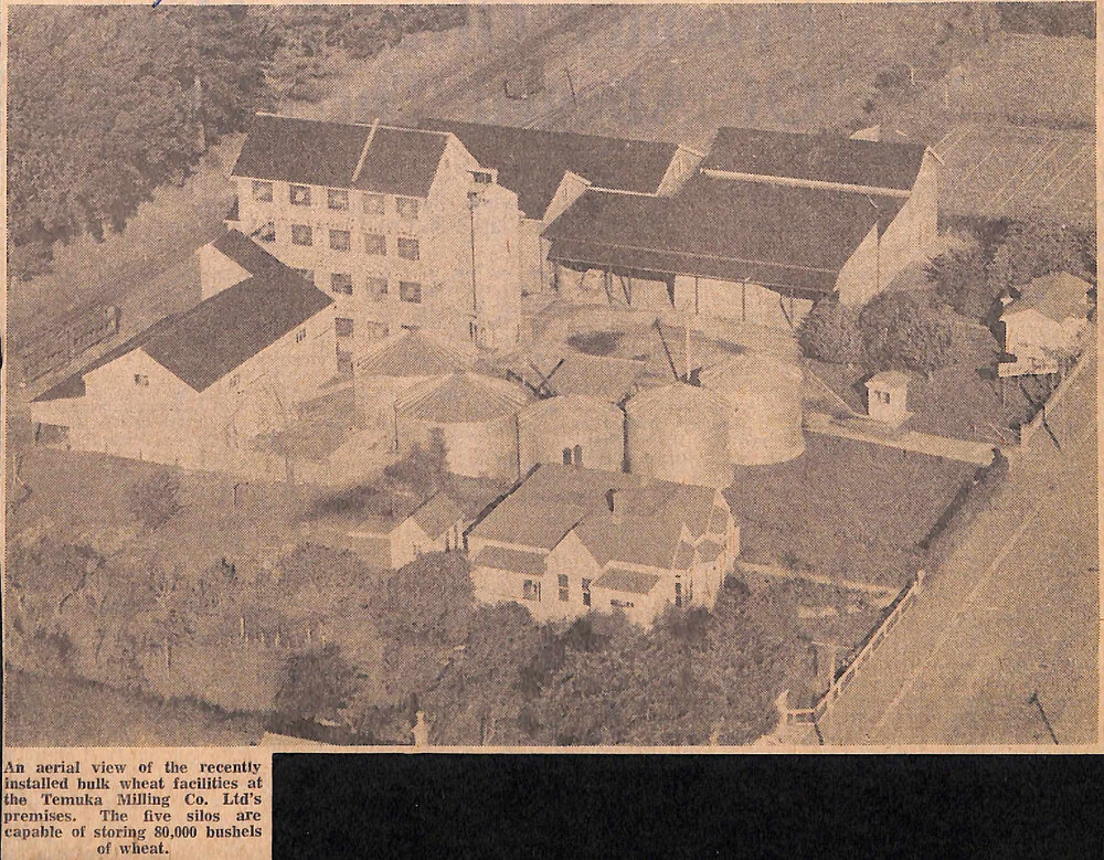 Flour Mill Installs Five Bulk Grain Silos