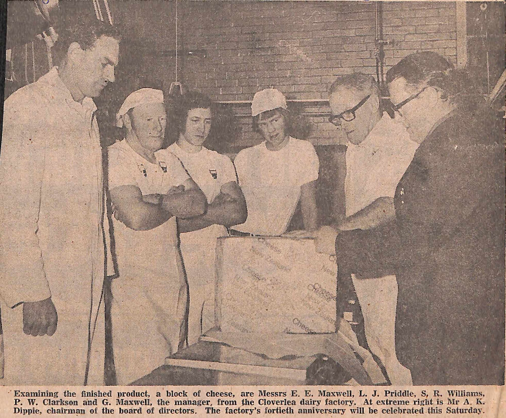 Temuka's Cloverlea dairy 40 years old