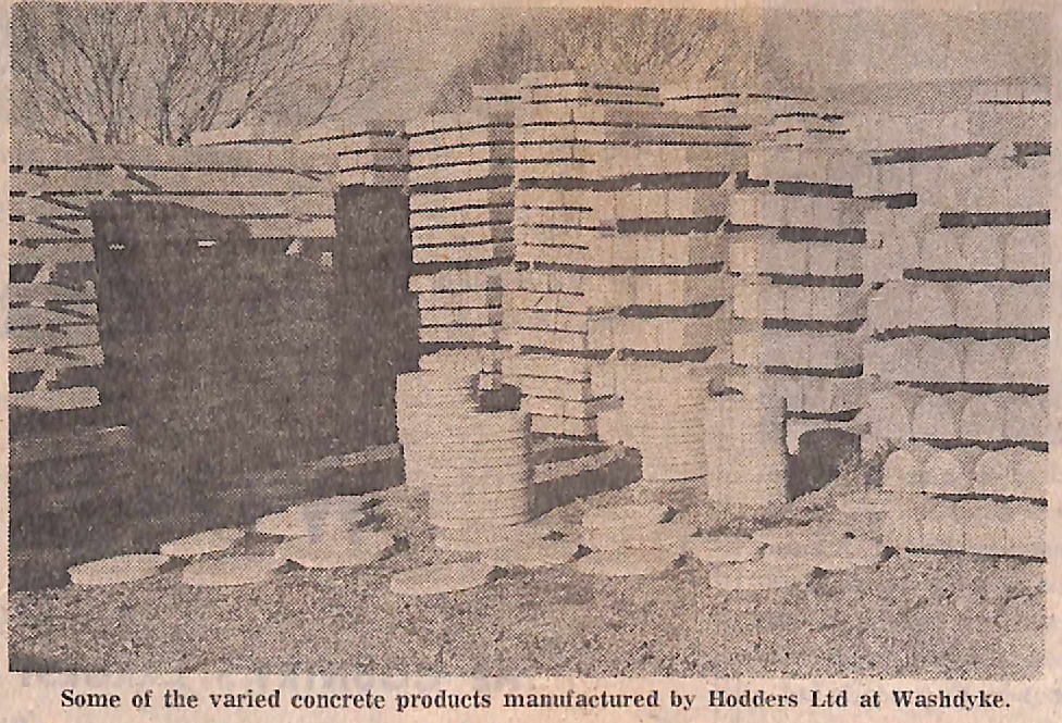 Hodder-a name that means quality concrete