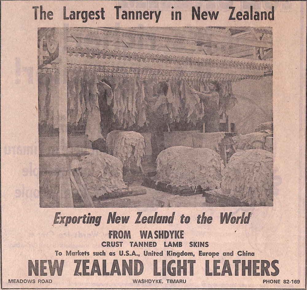 The largest tannery in New Zealand