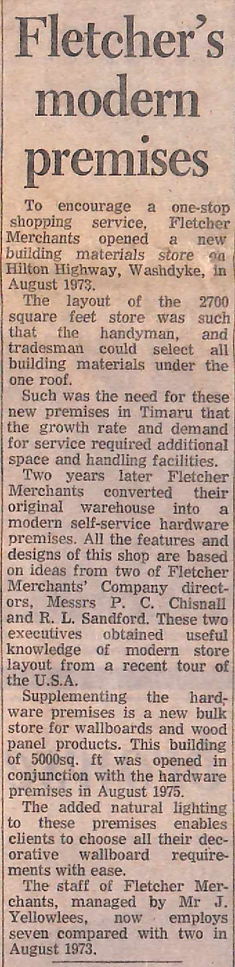 Fletcher's modern premises