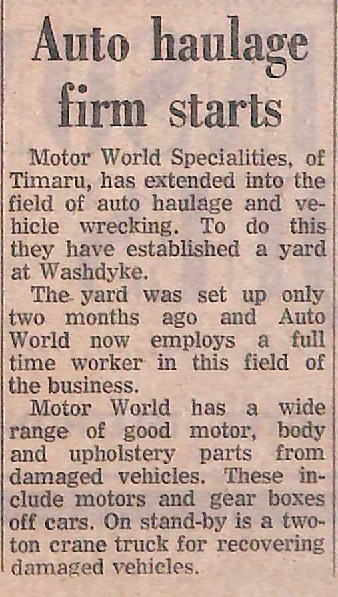 Auto haulage firm starts