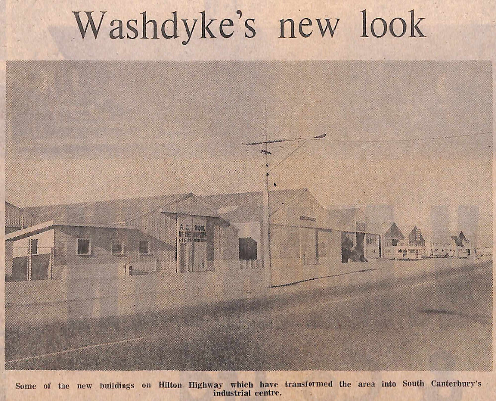 Washdyke's new look