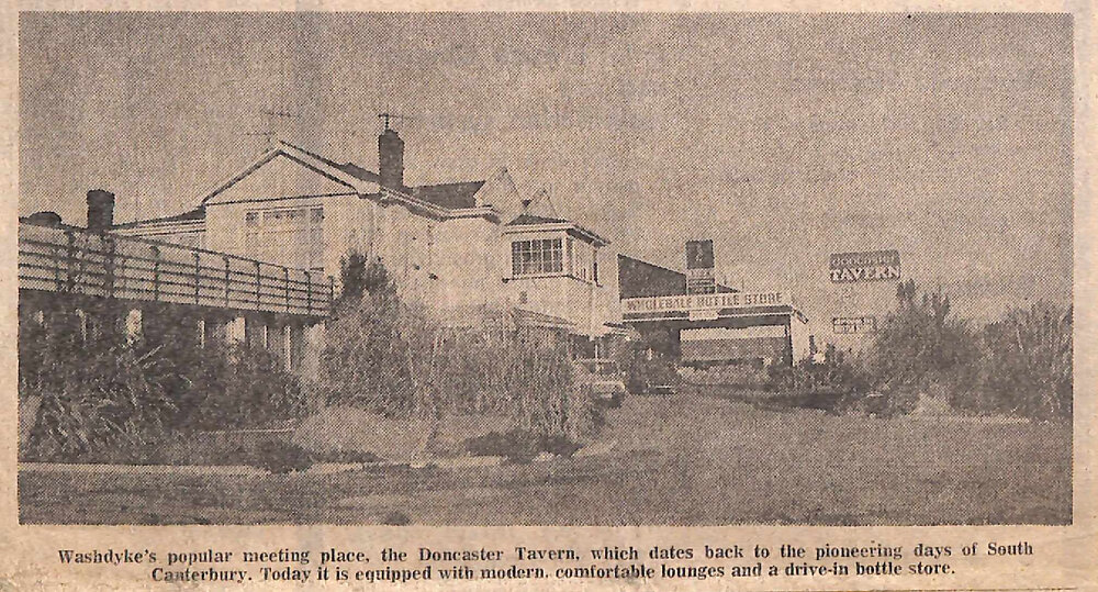 Washdyke's popular meeting place, the Doncaster Tavern