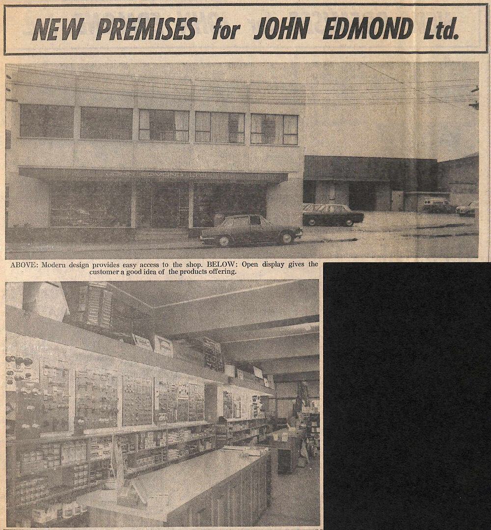 New Premises for John Edmond Ltd