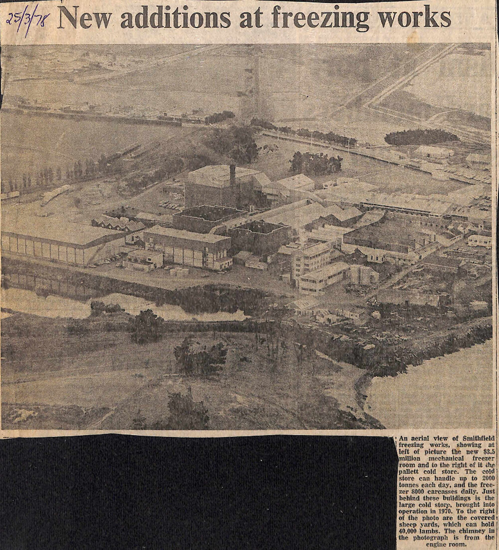 New additions at freezing works