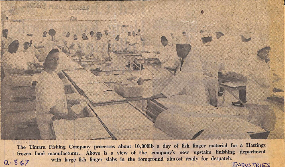 New Zealand's Third Largest Fish Processing Firm: New Outlet for Red Cod