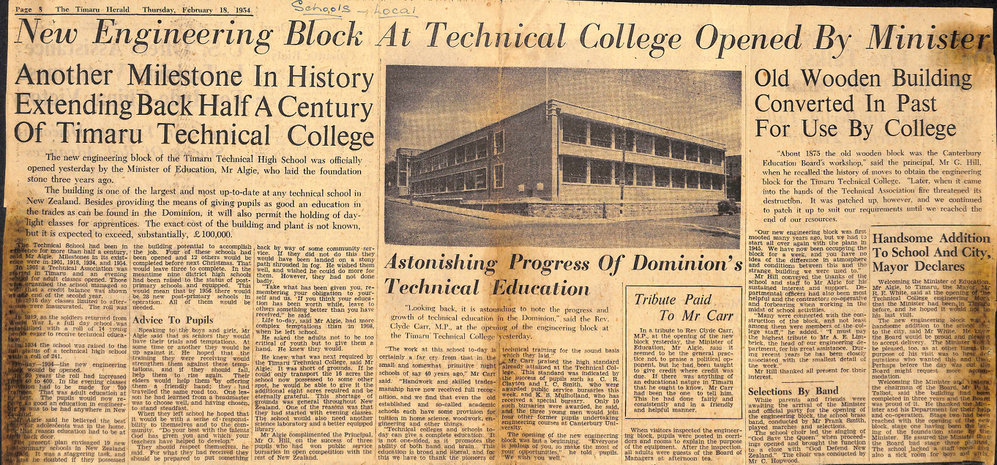 New Engineering Block At Technical College Opened By Minister, Another ...