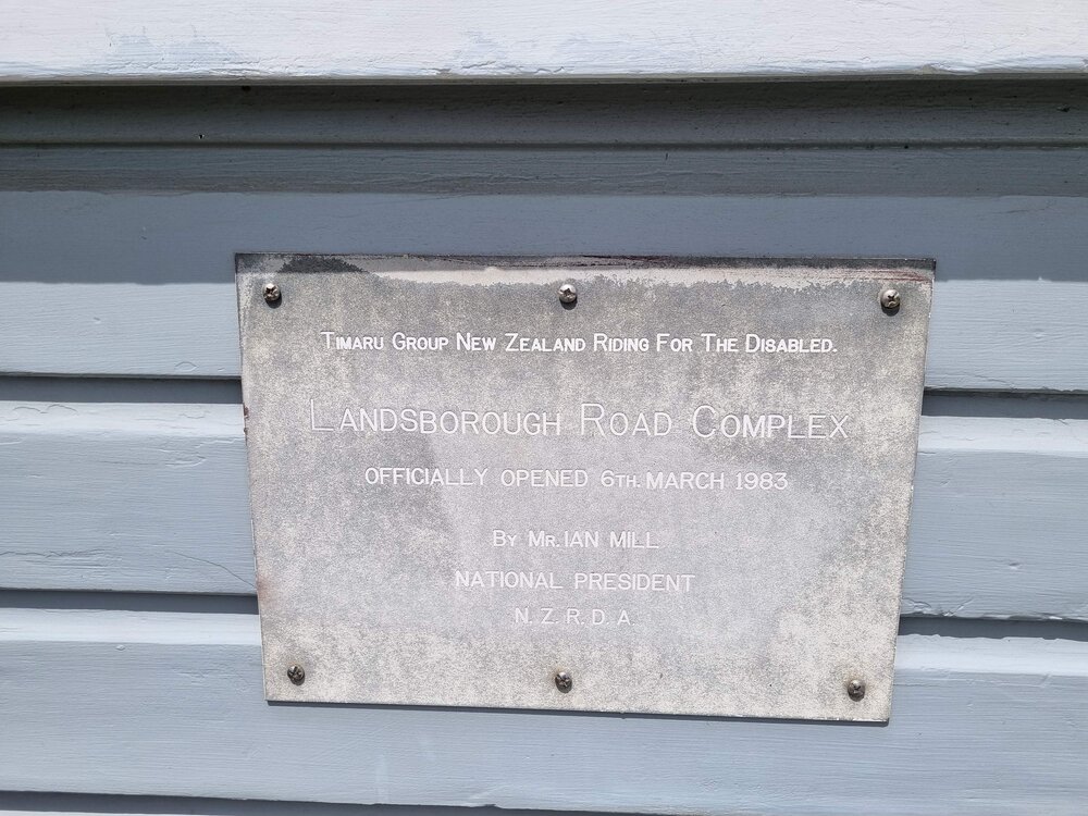 Riding for the Disabled plaque