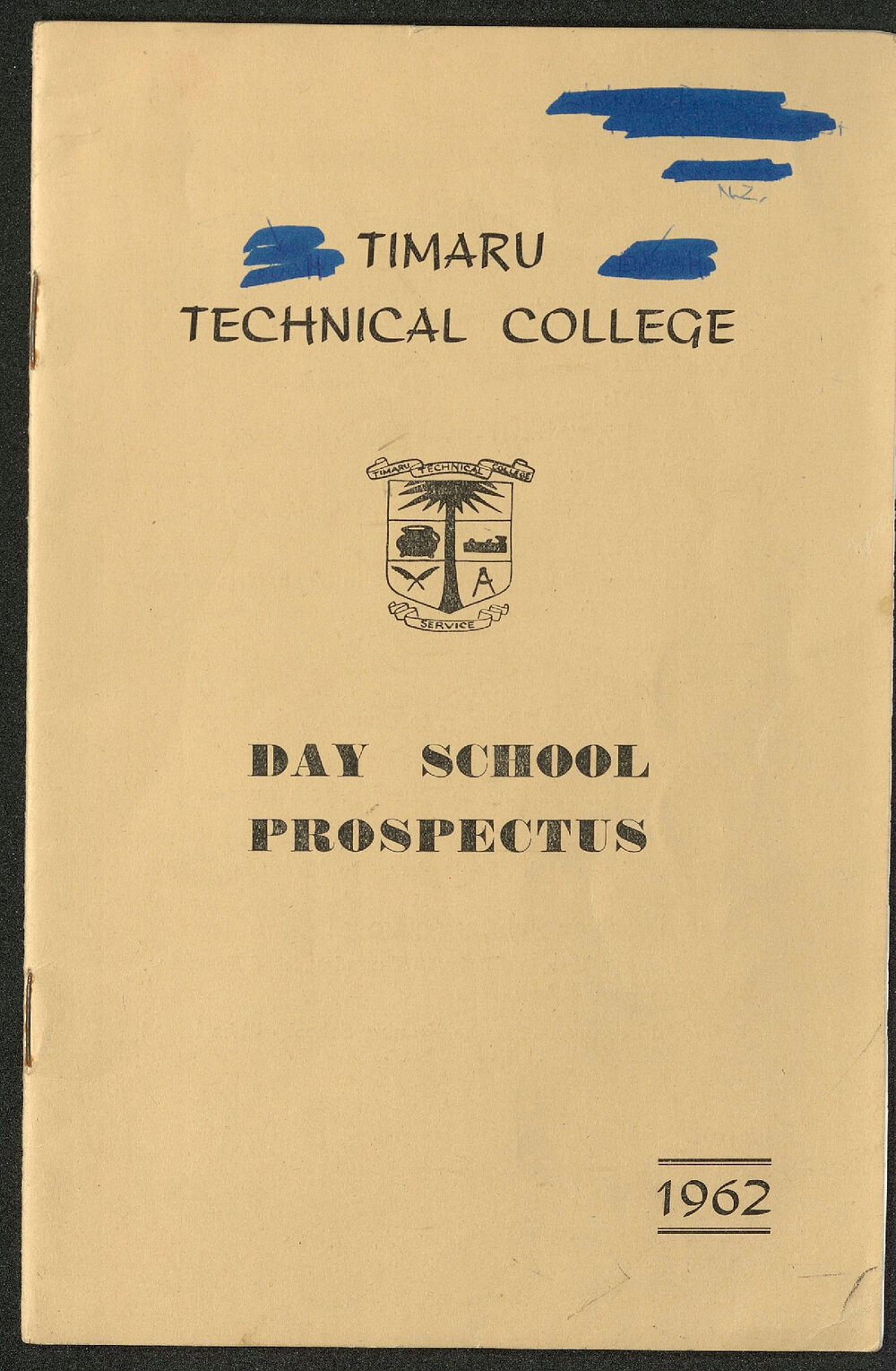Timaru Technical College Day School Prospectus 1962