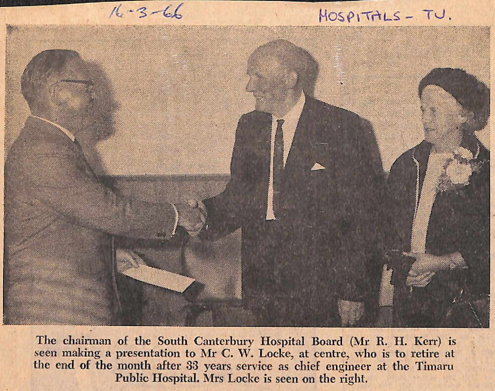 Hospital Engineer Honoured On Retirement After 33 Years