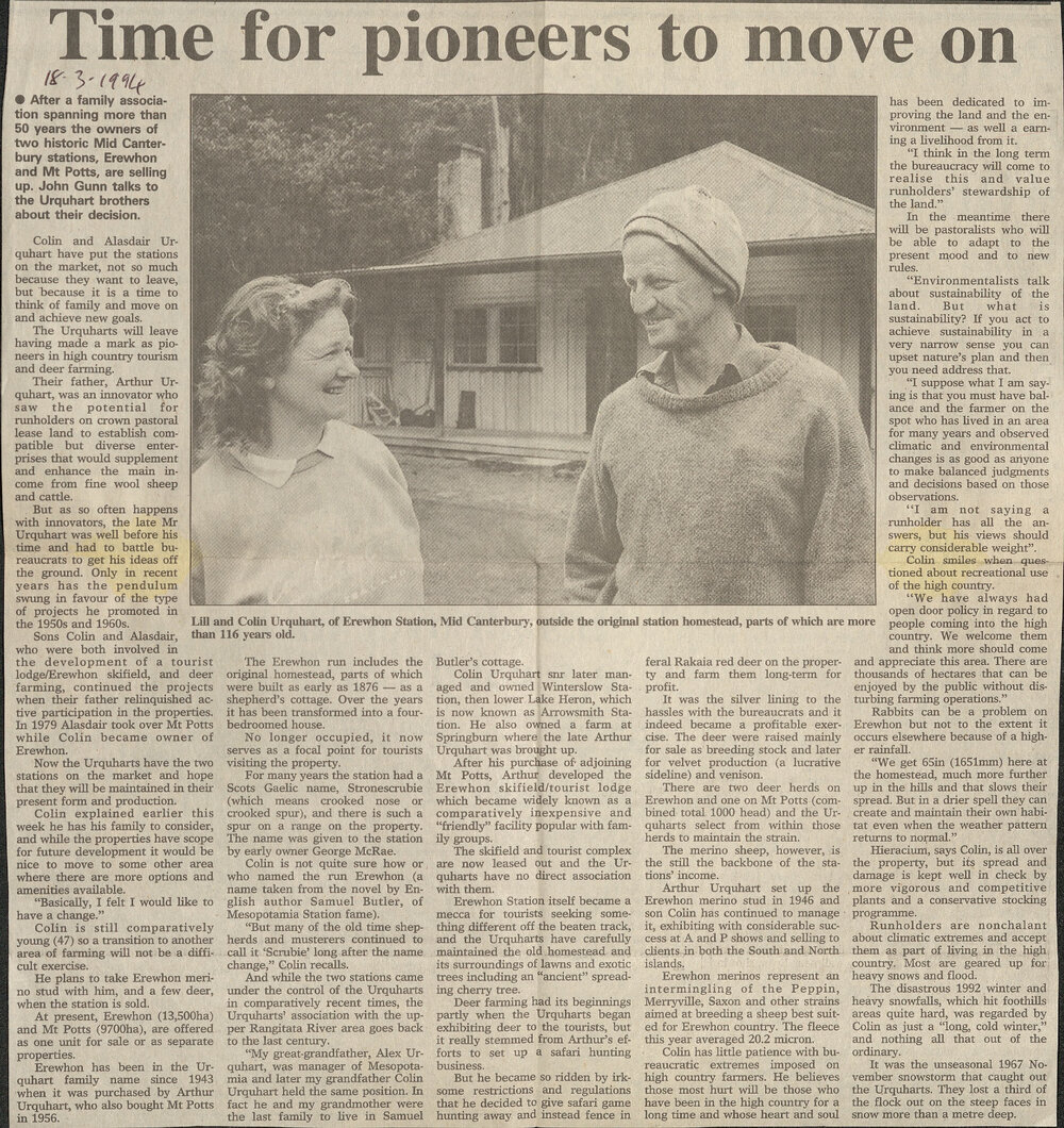 Time for pioneers to move on