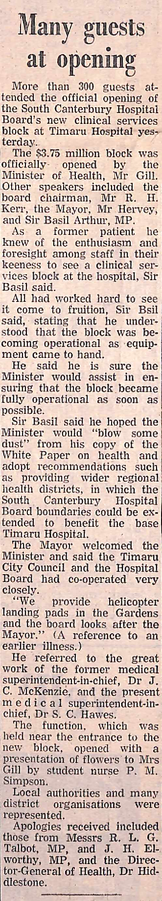 Many guests at opening