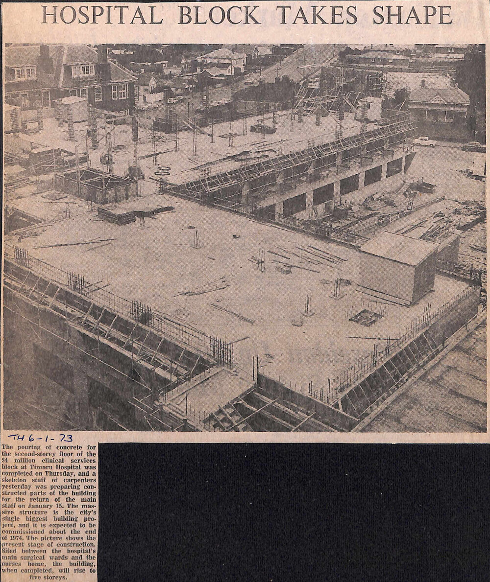 Hospital Block Takes Shape