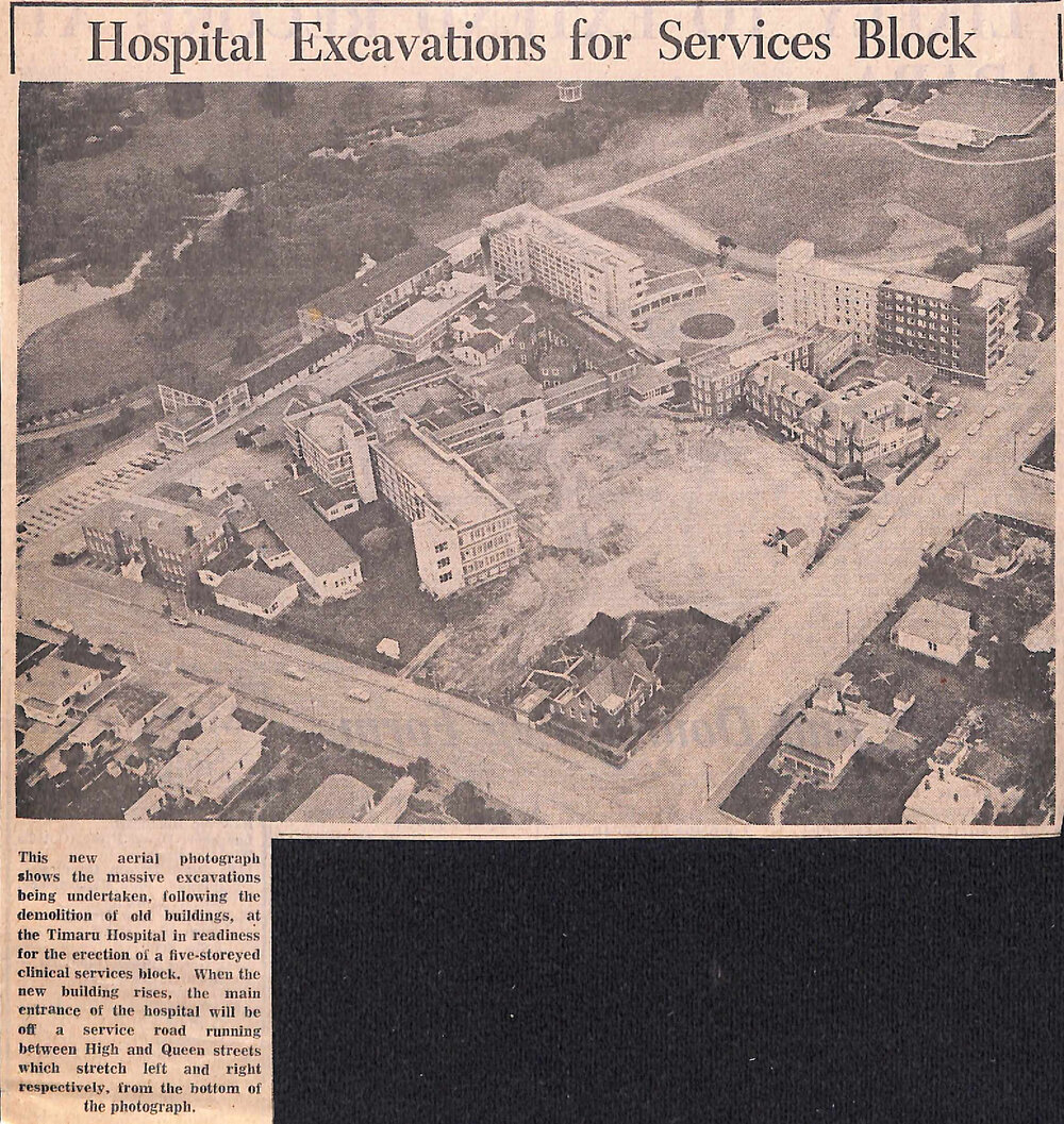 Hospital Excavations for Services Block