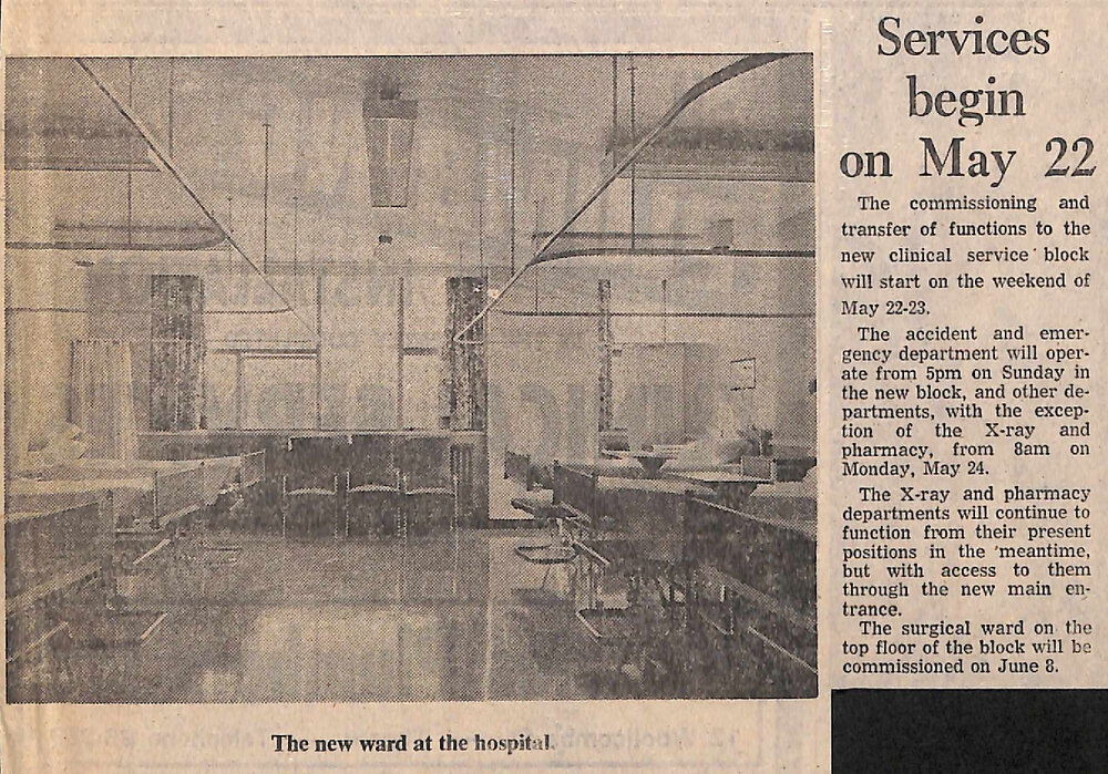 Services begin on May 22