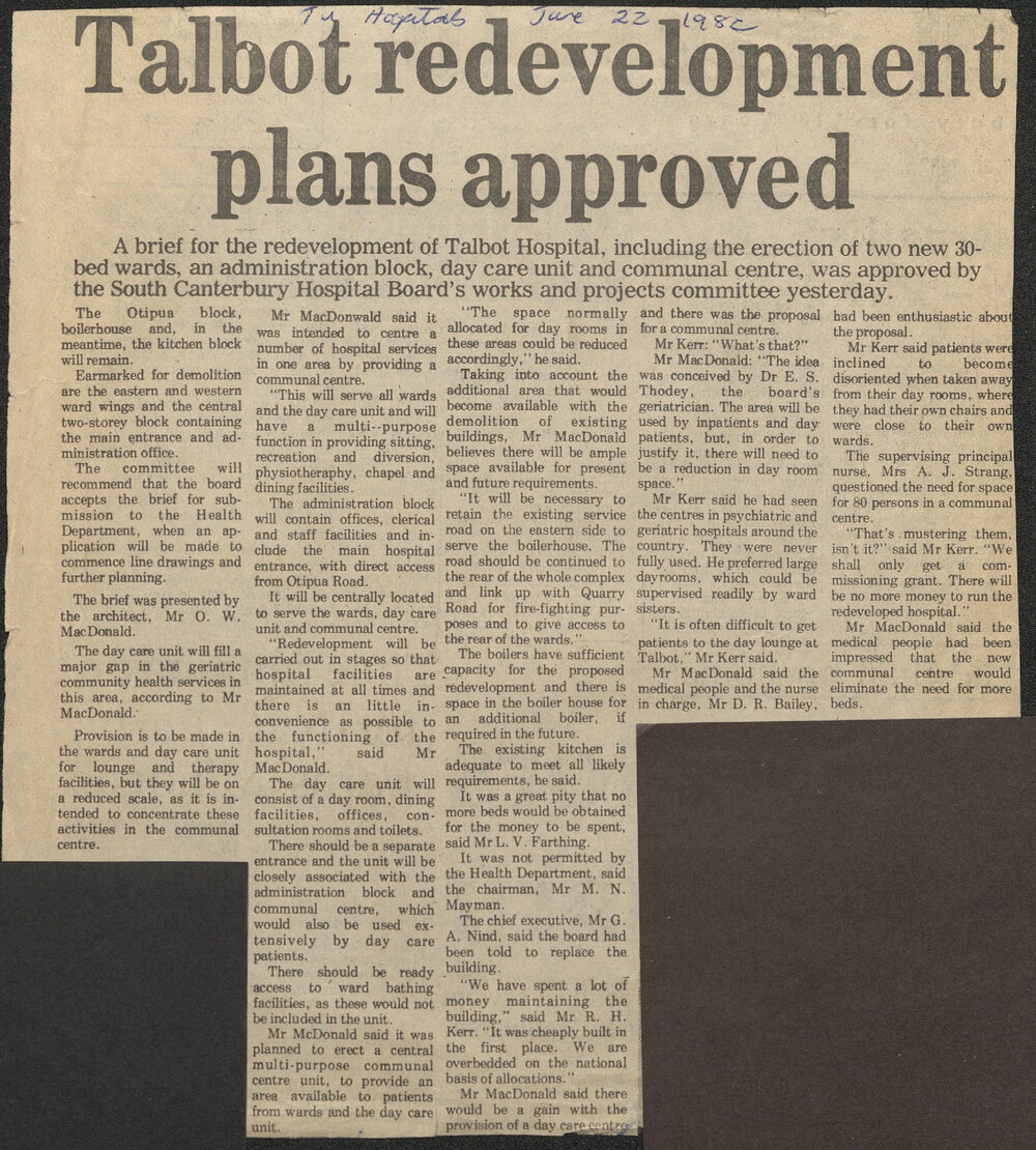 Talbot redevelopment plans approved