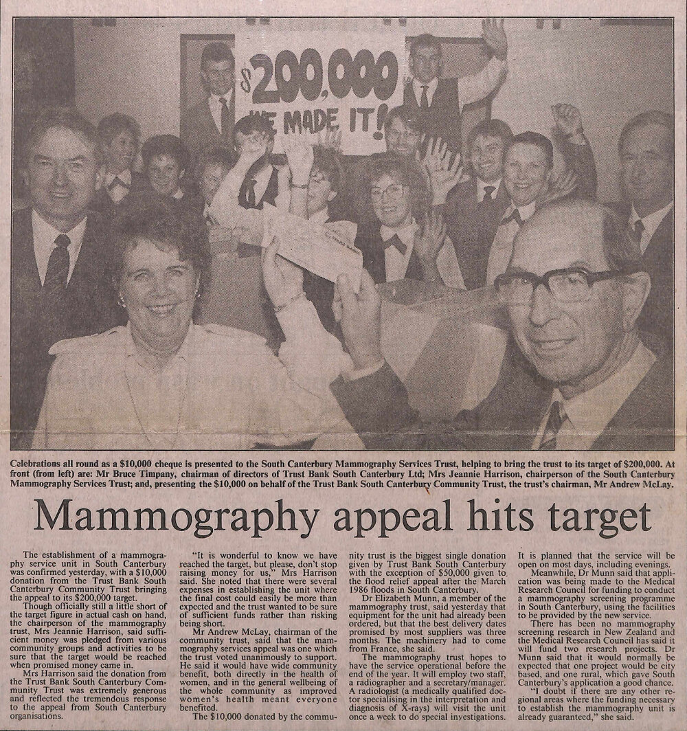 Mammography appeal hits target