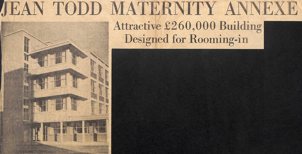 Jean Todd Maternity Annexe: Attractive &pound;260,000 Building Designed for Rooming-in